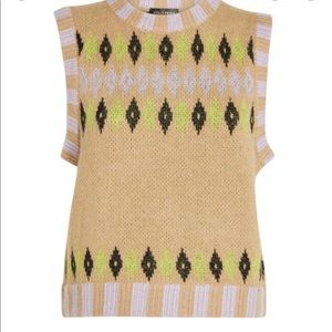Stine Goya knit sweater vest size small